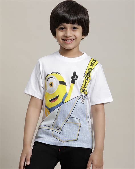 Minions Regular Fit Tshirt For Boys – Kidsville