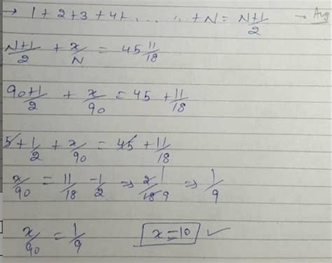 Radha was asked to find the average of N consecutive natural numbers ...