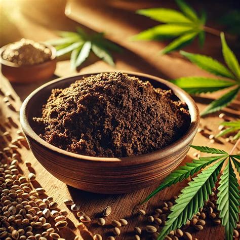 Premium Organic Hemp Seed Pressed Cake - Protein