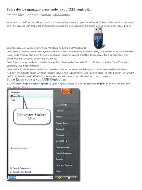 Image result for Error Code 39 Device Manager