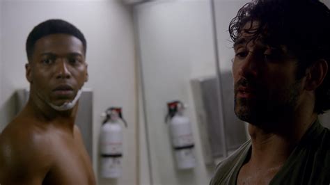 ausCAPS: Jocko Sims and Bren Foster shirtless in The Last Ship 2-10 ...