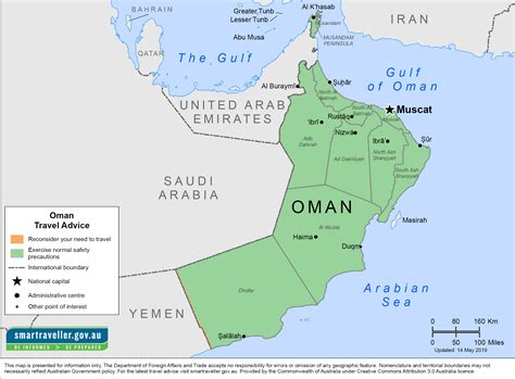 Borders Of Oman And Uae