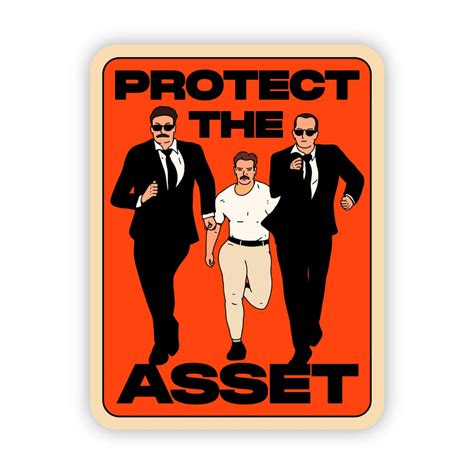 "Protect the Assets" Frankie Lapenna Stickers - 10 Pack – Big Moods