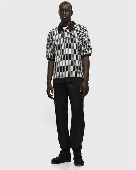 Needles Polo Sweater Black Polos Needles