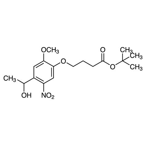 tert-Butyl 4-[4-(1-Hydroxyethyl)-2-methoxy-5-nitrophenoxy]butanoate ...