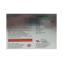 Calcigo Max Softgel Capsule 15 - Uses, Side Effects, Dosage, Price ...