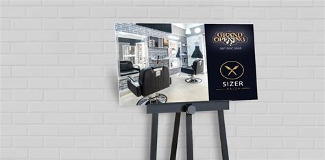 Plastic Sign Board | Plastic Advertising Board | VistaPrint