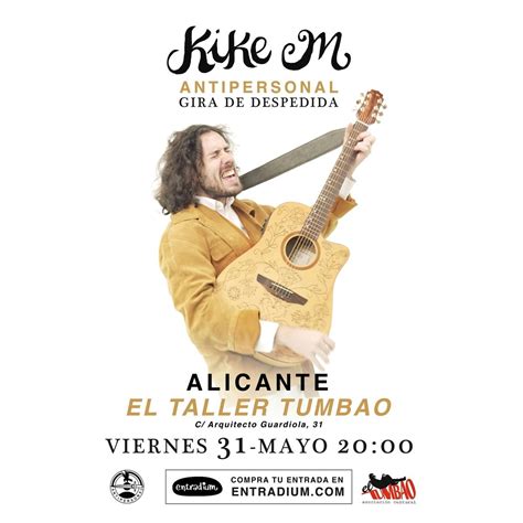Kike M en Alicante, El Taller Tumbao, Alacant, 31 May 2024 | AllEvents