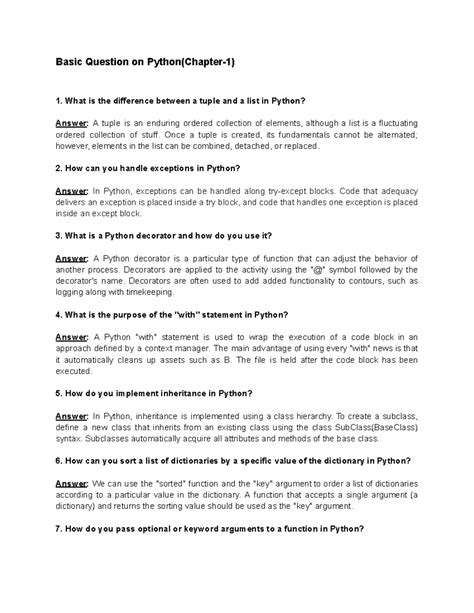 Image result for Python Basic Level Question