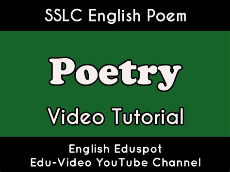 Image result for Poem Tutorial