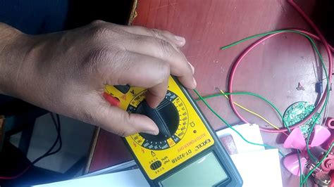 Testing LEDs 的图像结果