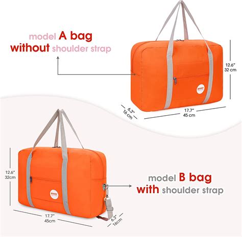 Review For Spirit Airlines Personal Item Bag 18x14x8 Travel Duffel Bag ...