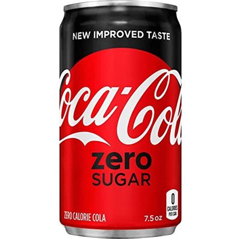 Coca-Cola Zero Sugar Mini-Cans, 7.5 Fl Oz, Pack of India | Ubuy
