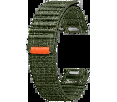 Samsung Galaxy Watch7 Fabric Textiel Band Groen M/L (Galaxy Watch7 ...