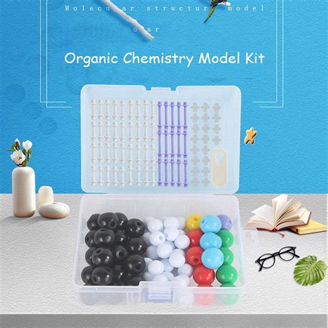 OUSITAI Organic Chemistry Model Kit (136 Pieces), Food-Grade Plastic ...