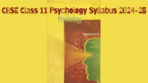 CBSE Class 11 Physical Education Syllabus 2024-25, Download Mid term ...