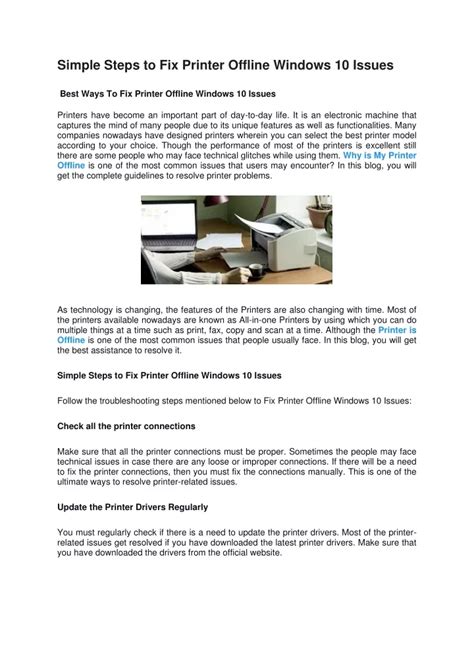 Image result for Fix Printer Problems Windows 1.0 Offline