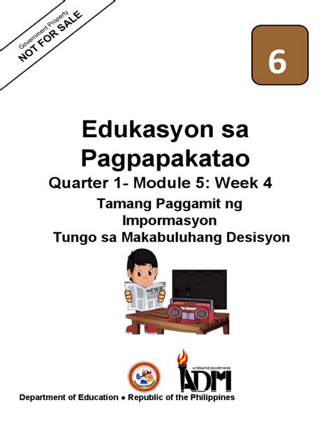 Image result for ESP 5 Quarter 4 Week 1 Module