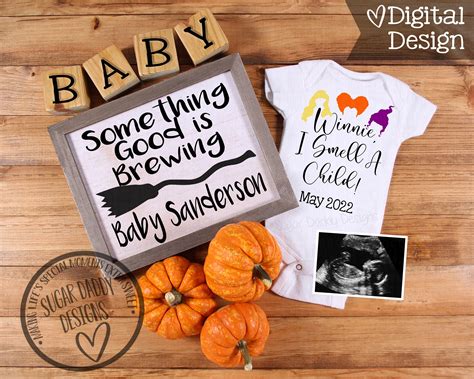 Halloween Pregnancy Announcement Ideas