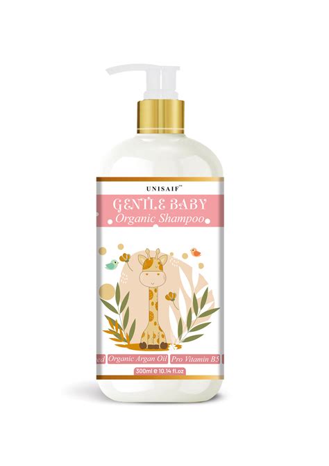 Gentle Baby Organic Shampoo (300ml) With Pro Vitamin B5 | Gentle Clean ...