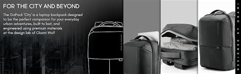 Buy Okami GoPack 'City' Laptop Backpack with USB Fast-Charging at Amazon.in