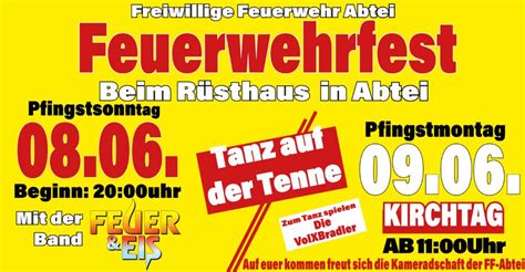 Feuerwehrfest der freiwilligen Feuerwehr Abtei, Abtei 44, 9132 ...