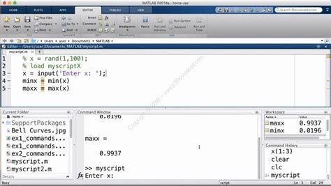 MATLAB Online Tutorial 4 Math and Science 的图像结果