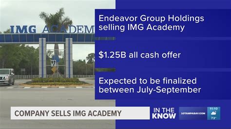 Endeavor Group Holdings sells IMG Academy in $1.25B sale | wtsp.com