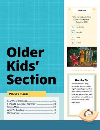 Older Kids’ Section