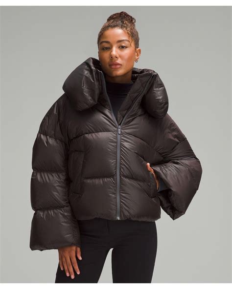 lululemon Down-filled Puffer Jacket in Brown | Lyst UK
