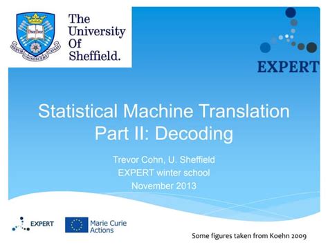 Statistical Machine Translation 的图像结果