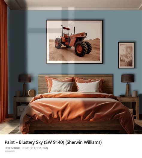 Sherwin Williams Blustery Sky (SW 9140) Paint - color codes, matching ...
