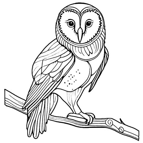 Lechuzas Para Colorear