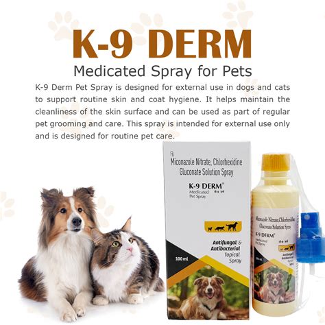 K-9 Derm Pet Spray | Ektek Global – Ektek Global