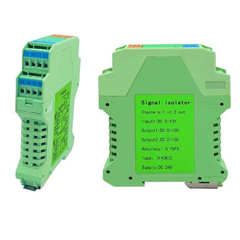 Signal Isolator DC 24V,PLC Detect Signal Conditioner,Module Analog ...