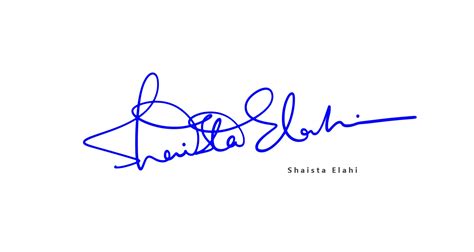 英文签名设计案例丨Shaista Elahi近百种签名设计方案|平面|字体/字形|字酷Zicool - 原创作品 - 站酷 (ZCOOL)
