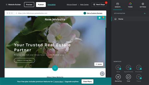 Tutorial for Making a Website Godaddy.com 的图像结果