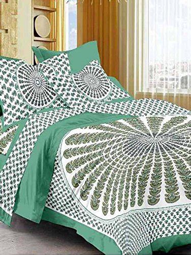 Rangeela rajasthan cotton double bedsheet with 2 pillow cover 100% ...