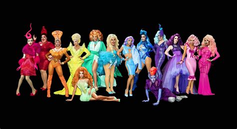 Throwback to the amazing rainbow Season 9 promo shoot : r/rupaulsdragrace