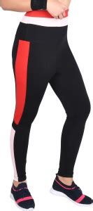 Euro Monkk Color Block Women Black Tights - Buy Euro Monkk Color Block ...