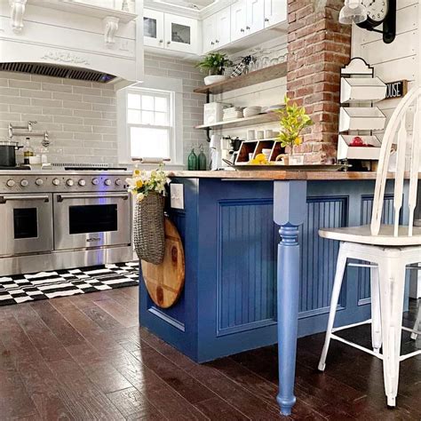 23 Simple Ways to Elevate Kitchen Island with Legs