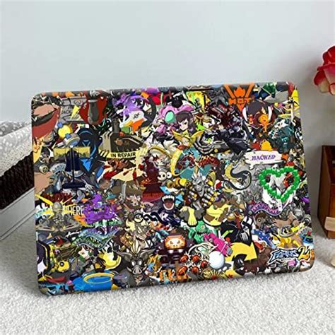 VVWV® Laptop Skin Vinyl Stickers for All Laptop Multicolour Sticker (16 ...