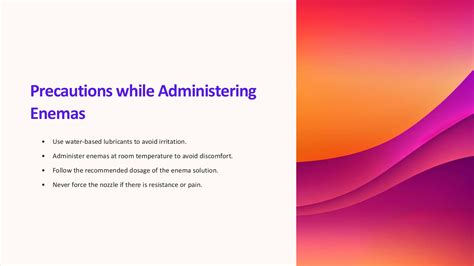 Administering-Enema.pdf for nursing students 2024 | PDF - when to avoid an enema