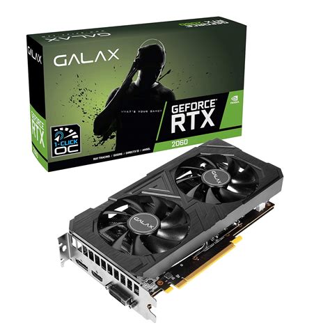 Amazon.in: Buy GALAX GeForce RTX 2060 EX (1-Click OC) Online at Low ...
