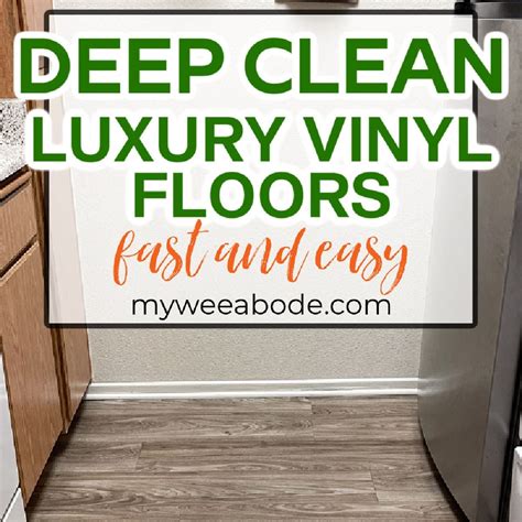 How to Deep Clean Vinyl Plank Flooring the Easy Way - | Cleaning vinyl ...