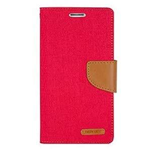 NVM Mercury Nosson Fancy Canvas Diary Wallet Flip Cover Case for Oppo ...
