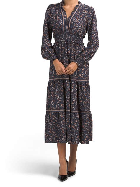 Long Sleeve Maxi Dress Tj Maxx at Stanton Leslie blog