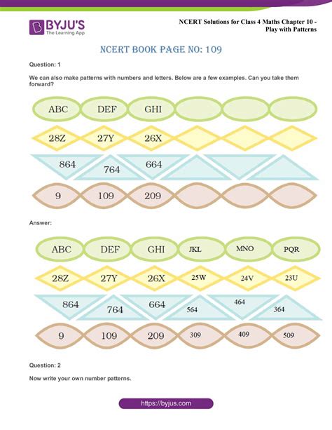 Image result for Patterns Maths Class 4