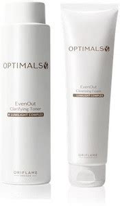 Oriflame Sweden Optimals Even Out Cleansing Foam & Clarifying Toner set ...
