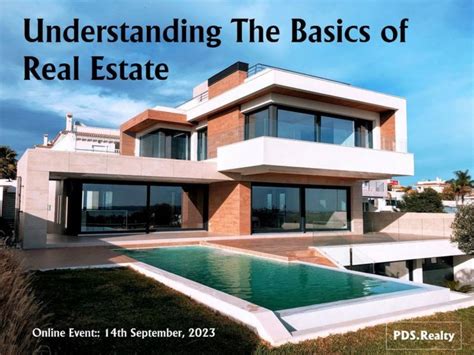 Understanding The Basics of Real Estate, September 14 2023 | Online ...